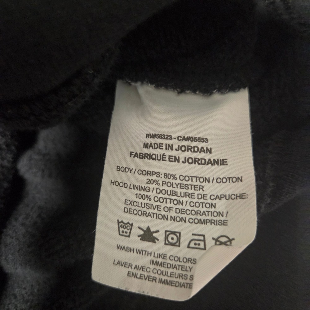 Nike Sportswear Club Fleece Pullover Hoodie Black Mens Medium BV2654-010 - Picture 6 of 11